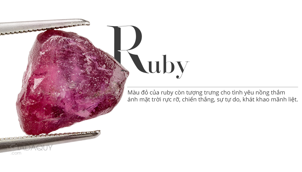 Đá quý Ruby