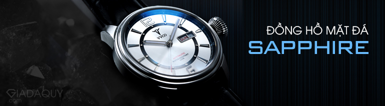 Dong ho mat da sapphire