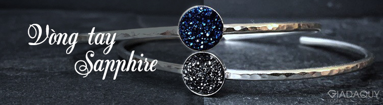 Vong tay da sapphire