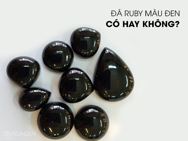 da ruby mau den co hay khong