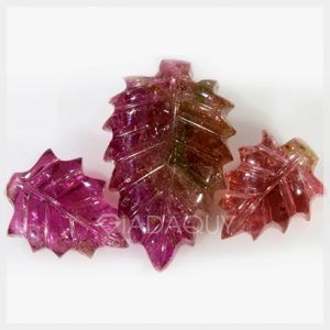 bo ba da tourmaline mau hong tim cham khac hinh chiec la tinh xao 1461