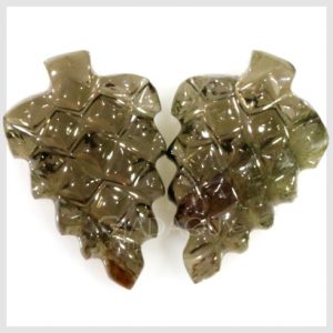 bo hai vien da tourmaline xanh luc cham khac gogo 1334
