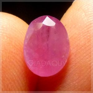 da ruby hong oval mixed cut 2.91 carats