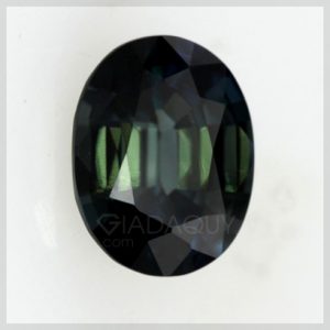 da sapphire xanh duong Oval cut 0.68 carats