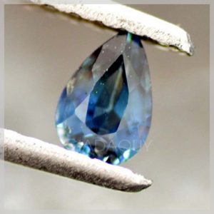 da sapphire xanh duong pear cut RSA413