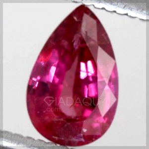 da ruby di fancy cut hinh giot nuoc 0.9 carats TBM-1152