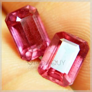 da ruby do step cut 6.73 carats
