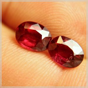 da ruby do tham oval mixed cut 3.25 carats