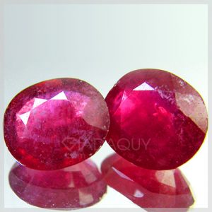 da ruby hong mixed cut oval 6.80 carats