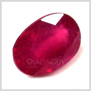 da ruby do oval mixed cut 1.05 carats RA1583