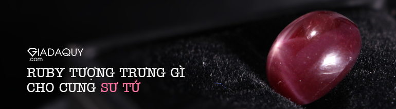 da ruby tuong trung cho cung su tu