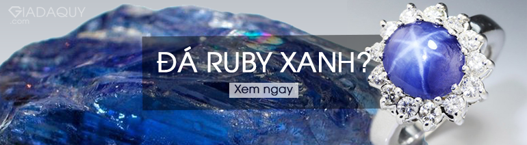 da ruby xanh