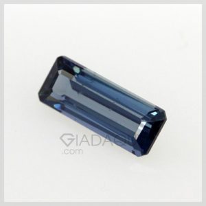 da sapphire xanh duong Emerald Cut 0.53 carats