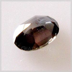 da sapphire xanh tham tim oval cut 1.09 carats
