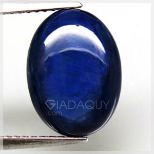 da sapphire sao xanh 6.12 carats