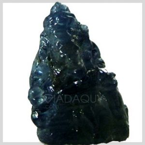 da sapphire xanh duong cham khac than Ganesha MX-4709