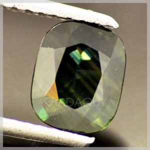 da quy sapphire xanh luc oval cut RSA 391