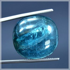 da quy tourmaline Indicolite xanh duong mat meo 47.4carats