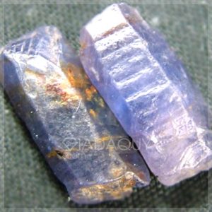 hai khoang chat sapphire tho xanh 7.00 carats F2339