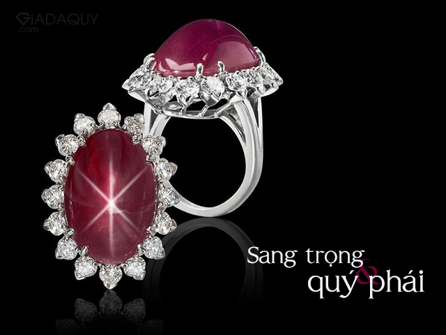 nhan gan da ruby sang trong