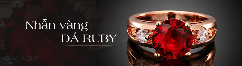 nhan vang da ruby