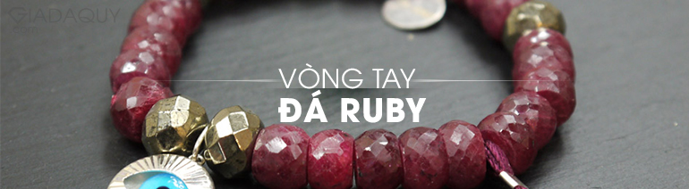 vong tay da ruby